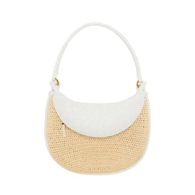 Pre-owned Bottega Veneta Medium Gemelli Bag 'natural/chalk' | Tan | Women's Size Onesize In Brown