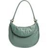 Bottega Veneta Medium Gemelli In Aloe/ Brass
