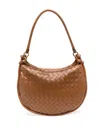 Bottega Veneta Borsa A Spalla Gemelli Media In Brown