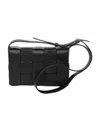 Bottega Veneta Medium Inteccio Shoulder Bag In Black