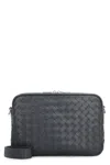 Bottega Veneta Medium Intrecciato Camera Bag In Blue