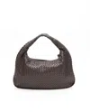 Bottega Veneta Medium Intrecciato Hobo Bag In Brown