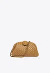 Bottega Veneta Teen Lauren 1980 Bag With Chain In Dark Praline
