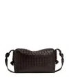 Bottega Veneta Medium Loop Intrecciato Shoulder Bag In Brown