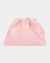 Bottega Veneta Medium Dustbag Intrecciato Leather Shoulder Bag In Rose