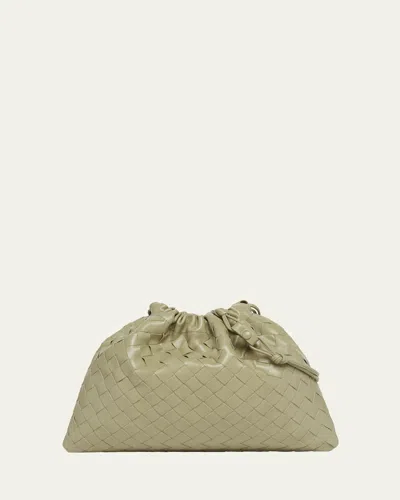 BOTTEGA VENETA MEDIUM LEATHER POUCH BAG