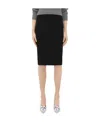 Bottega Veneta Medium Length Skirt In Black