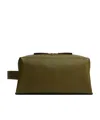 Bottega Veneta Medium Logo Toiletry Bag In Green