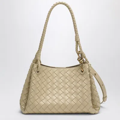 Bottega Veneta Medium Parachute Bag In Tufo Color In Sand