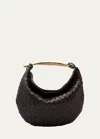 Bottega Veneta Medium Sardine Bag In Fondant-m Brass