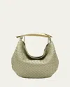 Bottega Veneta Medium Sardine Bag In Travertine-muse Bra