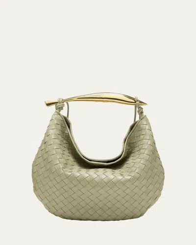 Bottega Veneta Medium Sardine Bag In Travertine-muse Bra