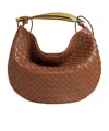 Bottega Veneta Medium Sardine Shoulder Bag In Brown