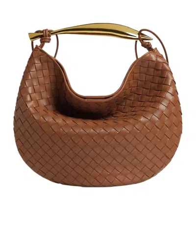 Bottega Veneta Medium Sardine Shoulder Bag In Brown
