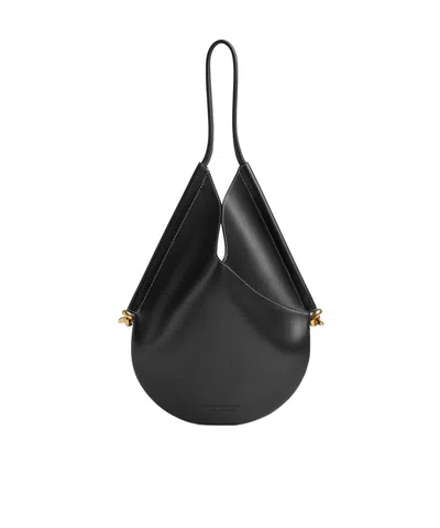 Bottega Veneta Solstice Petit Format In Black
