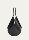 Bottega Veneta Intrecciato Leather Medium Solstice Shoulder Bag In Black/natural/bra