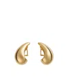 Bottega Veneta Medium Water-drop Earrings In Yellow