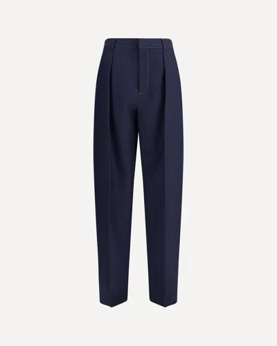 BOTTEGA VENETA MÉLANGE WOOL PANTS