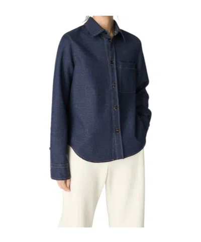 BOTTEGA VENETA BOTTEGA VENETA REGULAR FIT DRILL SHIRT