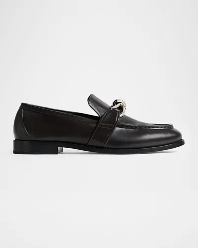 Bottega Veneta Astaire Knot Bit Loafer In Black