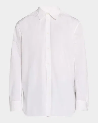 Bottega Veneta Men & Apos;s Cotton Relaxed French-cuff Sport Shirt In Multi