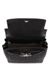 Bottega Veneta Men's Andiamo Small Leather Messenger Bag