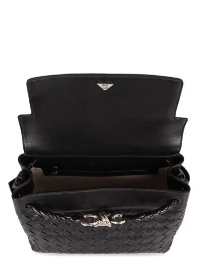Bottega Veneta Men's Andiamo Small Leather Messenger Bag