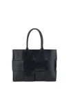 Bottega Veneta Arco Large Shopper Bag In Multicolor
