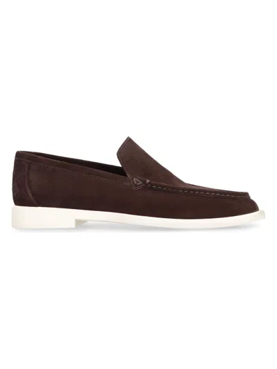 BOTTEGA VENETA MEN'S ASTAIRE SUEDE LOAFERS