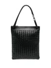 Bottega Veneta Men Avenue Intr Bag In Black