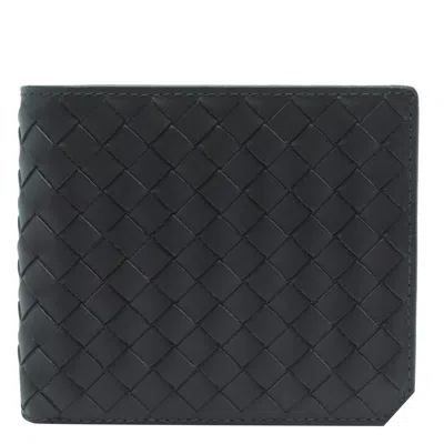 Bottega Veneta Men Bi-fold Small Intrecciato Wallet