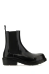 Bottega Veneta 3.5cm Highway Leather Ankle Boots In Black