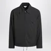 Bottega Veneta Men Black Wool Zip-up Jacket In Black