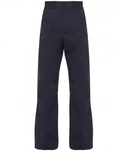 Bottega Veneta Blue Technical Fabric Pants For Men