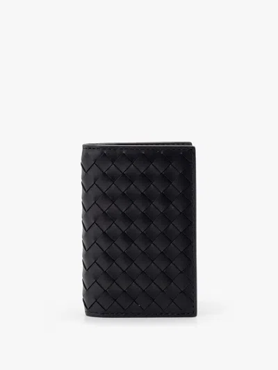 Bottega Veneta Men  Black Wallets