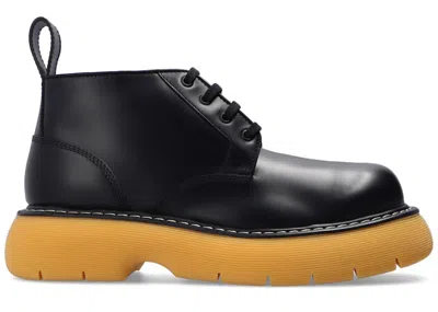 Pre-owned Bottega Veneta Men's  Bounce Ankle Boot Sneakers In Black