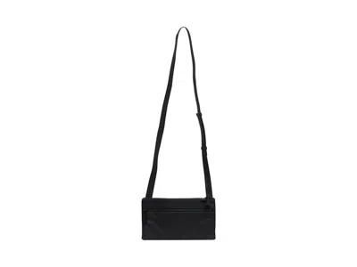 Pre-owned Bottega Veneta Men's  Leather Messenger Crossbody Bag In Black