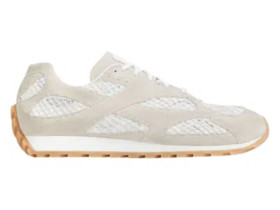 Pre-owned Bottega Veneta Men's  Orbit Lace Up Sneakers In Gray