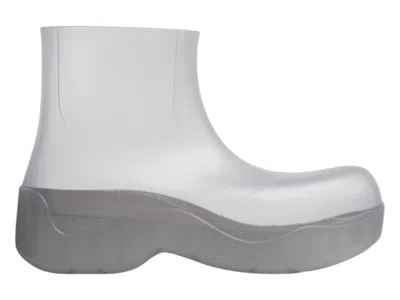 Pre-owned Bottega Veneta Men's  Puddle Ankle Boots Sneakers In Glass
