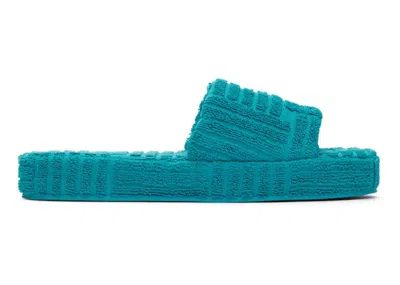 Pre-owned Bottega Veneta Men's  Resort Geometric Sandal Sneakers In Blaster