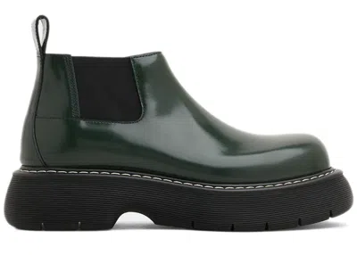 Pre-owned Bottega Veneta Men's  The Bounce Swell Shoe Sneakers In Dark Green