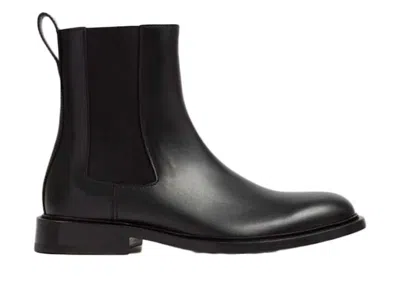 Pre-owned Bottega Veneta Men's  The Level Chelsea Boot Sneakers In Black