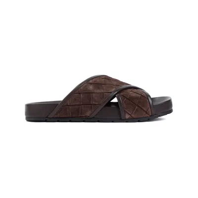 BOTTEGA VENETA CRISS CROSS SANDAL FOR MEN