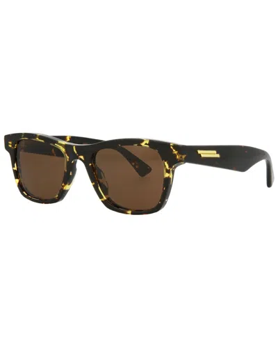 Bottega Veneta Men's Bv1120s 51mm Sunglasses In Brown