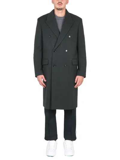 Bottega Veneta Men Cappotto Doppiopetto In Blue