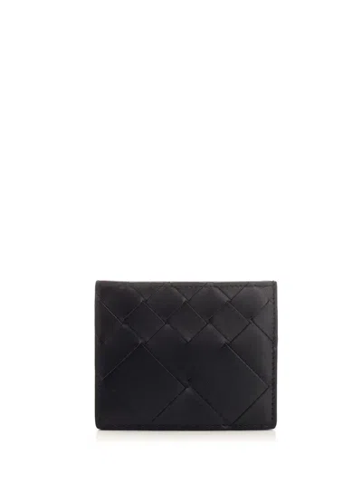 Bottega Veneta Men Card Holder In Black