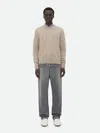 Bottega Veneta Men's Cashmere Jumper Sweater In Beige