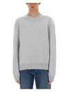 Bottega Veneta Men's Cashmere Sweater In Gray