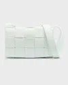 Bottega Veneta Men's Cassette Small Urban Leather Crossbody Bag In Naturalbl