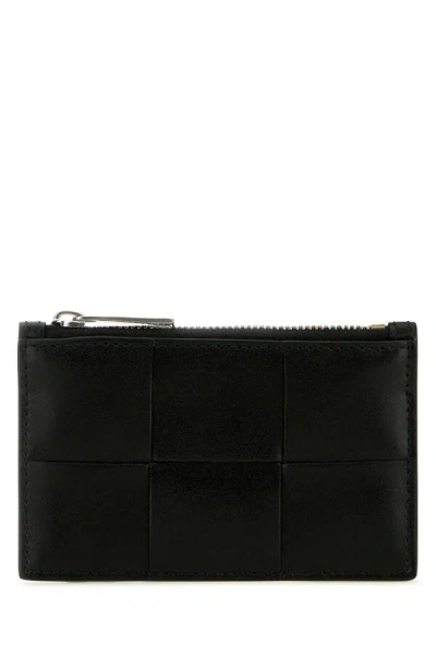 Bottega Veneta Classic Zip Cardholder Intreccio Big-tu Nd  Male In Multicolor